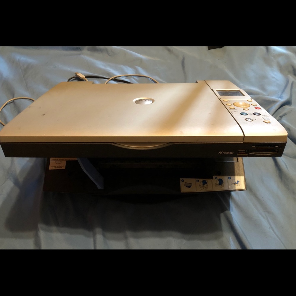 Dell all in one: scanner, printer, copy, and fax